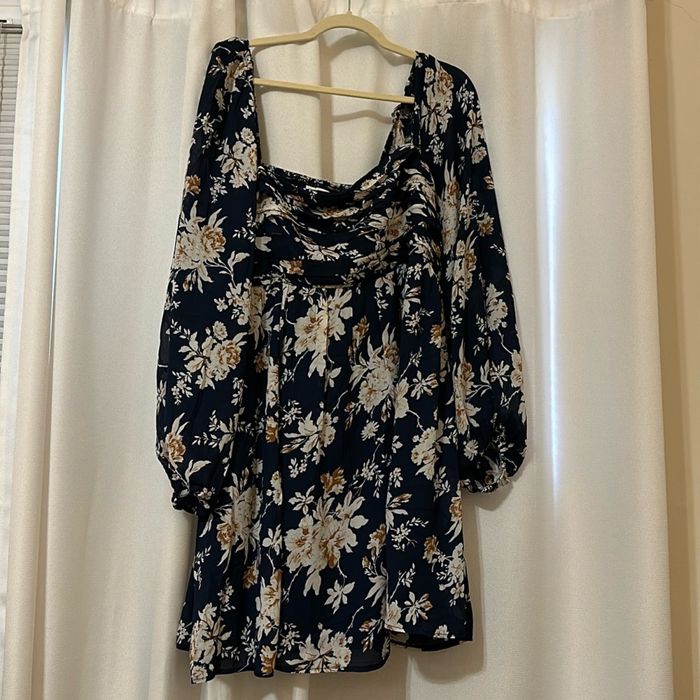 NWT Abercrombie Emerson babydoll dress